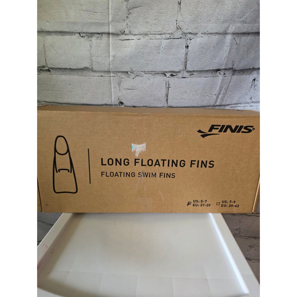 Finis Long Floating Fins Size US  5-7 - Picture 4 of 5